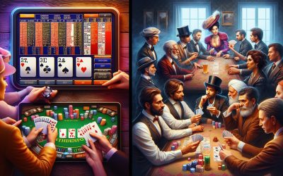 Video poker vs. tradicionalni poker – koja je bolja opcija za tebe?