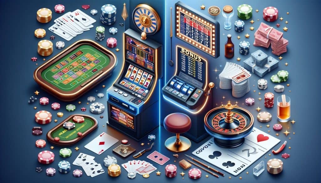 Da li je bolje igrati slotove ili stolne igre kada je u pitanju casino bonus? Da li je bolje igrati slotove ili stolne igre kada je u pitanju casino bonus?