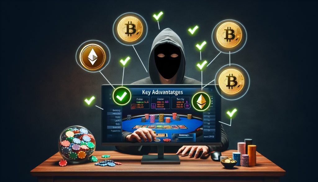 Koje su prednosti igranja u online casinu sa kriptovalutama?
